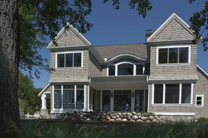 Home Plan - Exterior - Rear Elevation 1 for Craftsman House Plan #928-171 - 3 bed, 3.5 bath
