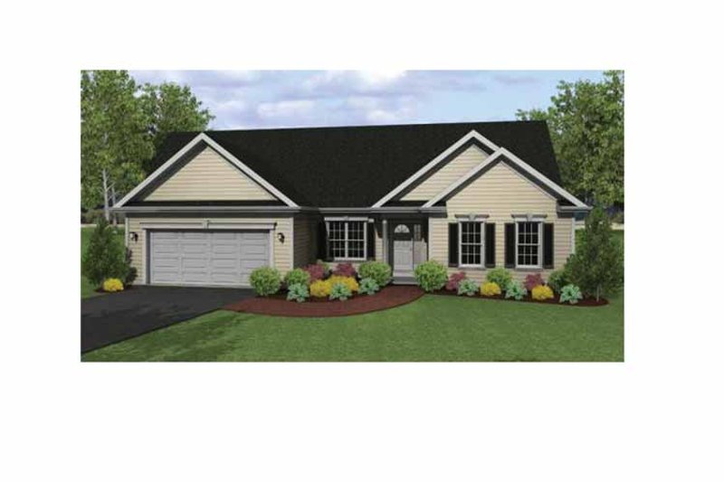 Dream House Plan - Ranch Exterior - Front Elevation Plan #1010-2