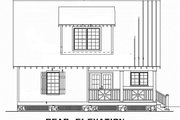 Cabin Style House Plan - 2 Beds 2 Baths 1400 Sq/Ft Plan #17-2356 