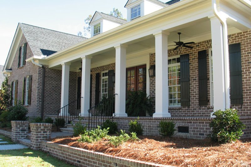 Dream House Plan - Exterior - Front Elevation 3 for Traditional House Plan #1054-16 - 4 bed, 3 bath