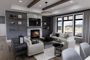 Farmhouse Style House Plan - 2 Beds 2 Baths 1684 Sq/Ft Plan #51-1225 