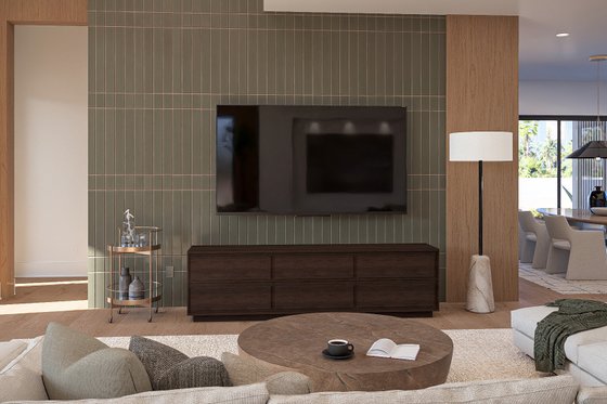 Interior - Family Room for Modern House Plan #455-731 - 3 bed, 2.5 bath