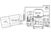Modern Style House Plan - 3 Beds 4.5 Baths 4568 Sq/Ft Plan #117-179 