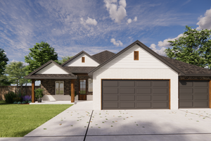 Traditional Exterior - Front Elevation Plan #1098-3