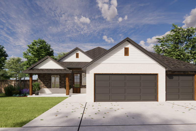Home Plan - Traditional Exterior - Front Elevation Plan #1098-3