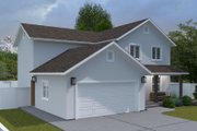 Traditional Style House Plan - 3 Beds 2.5 Baths 1629 Sq/Ft Plan #1060-385 