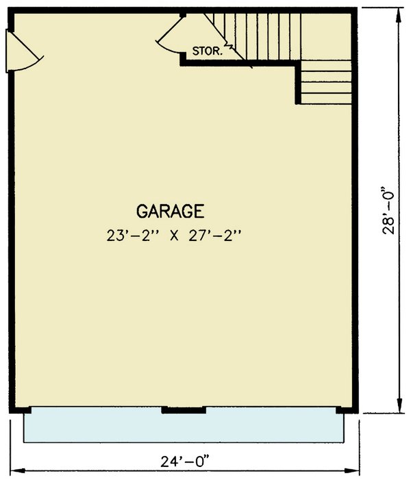 House Blueprint - Craftsman Floor Plan - Main Floor Plan #54-656