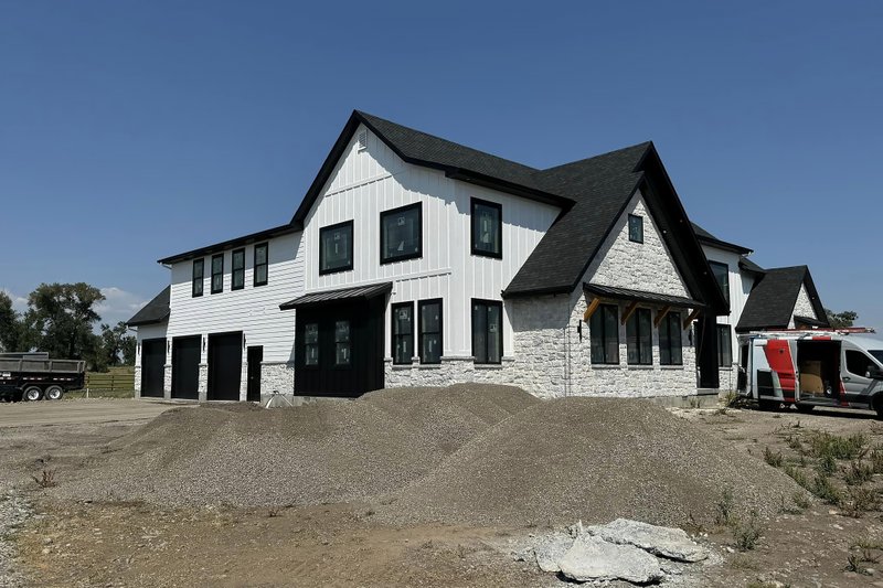 House Blueprint - Photo 1 for Craftsman House Plan #1084-3 - 3 bed, 3.5 bath