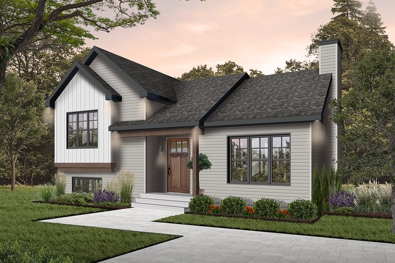 Home Plan - Exterior - Front Elevation Plan #23-138