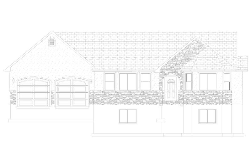 House Design - Exterior - Front Elevation 6 for Craftsman House Plan #1060-457 - 2 bed, 2 bath