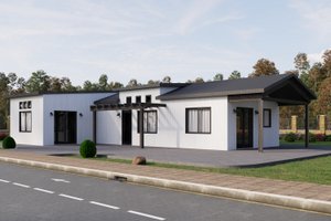 Farmhouse Exterior - Front Elevation Plan #1106-46