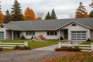 Home Plan - Traditional Exterior - Front Elevation Plan #100-108