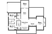 Tudor Style House Plan - 4 Beds 3.5 Baths 3240 Sq/Ft Plan #455-559 