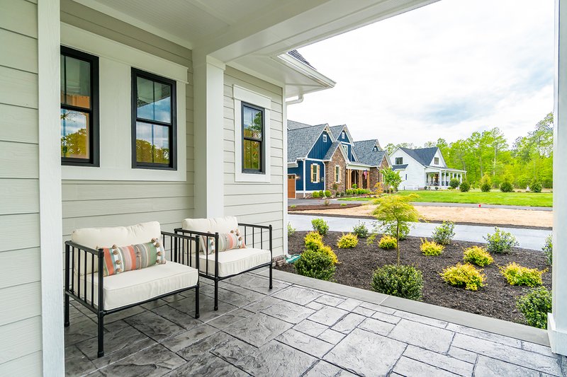 Architectural House Design - Exterior - Front Elevation 8 for Farmhouse House Plan #51-1160 - 4 bed, 4 bath