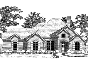 Dream House Plan - Country Exterior - Front Elevation Plan #946-9