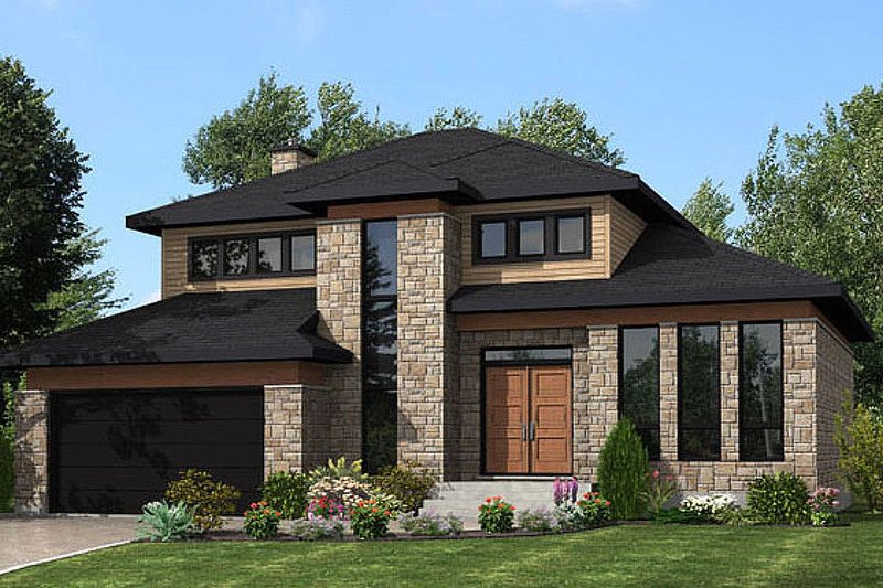 Modern Style House Plan 3 Beds 1 5 Baths 2072 Sq Ft Plan Modern Style House Plan 3 Beds 1 5 Baths 2072 Sq Ft Plan