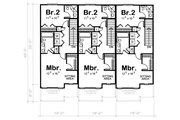 Craftsman Style House Plan - 2 Beds 2.5 Baths 4023 Sq/Ft Plan #20-411 