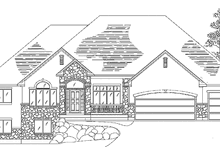 Country Style House Plan - 3 Beds 2.5 Baths 2490 Sq/Ft Plan #945-25