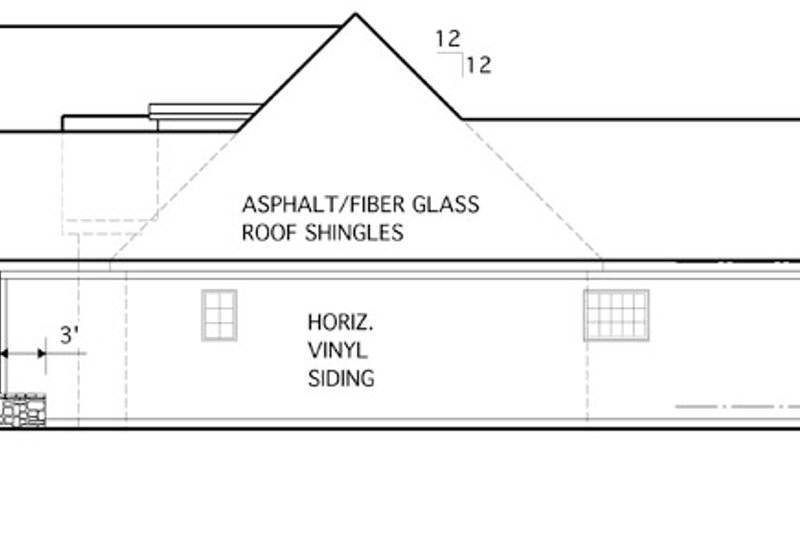 Architectural House Design - Exterior - Other Elevation for Country House Plan #1053-57 - 4 bed, 3.5 bath