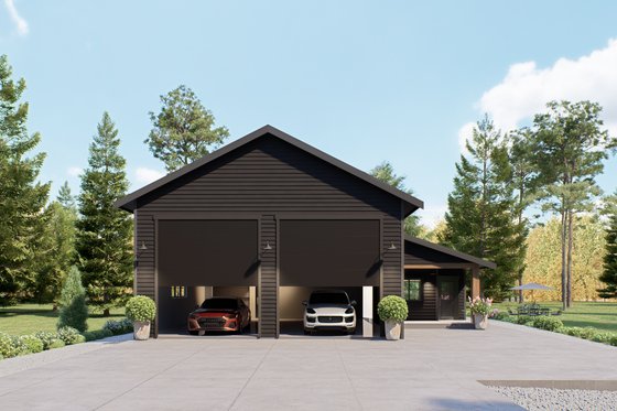 Exterior - Other Elevation for Barndominium House Plan #1070-270 - 1 bed, 1 bath