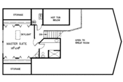 Contemporary Style House Plan - 3 Beds 2 Baths 1974 Sq/Ft Plan #60-922 