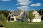 European Style House Plan - 3 Beds 2.5 Baths 3112 Sq/Ft Plan #928-102 