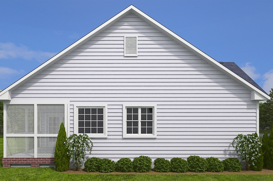 Exterior - Other Elevation 6 for Ranch House Plan #1082-6 - 3 bed, 2 bath