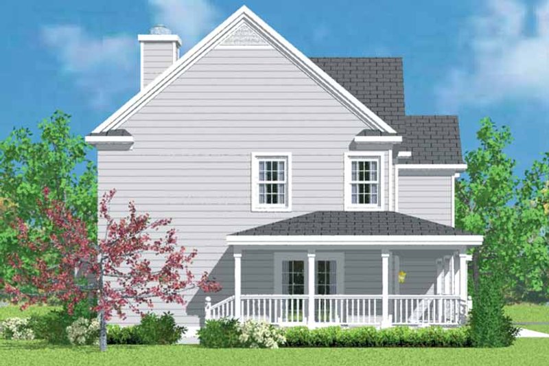 Home Plan - Country Exterior - Other Elevation Plan #72-1101