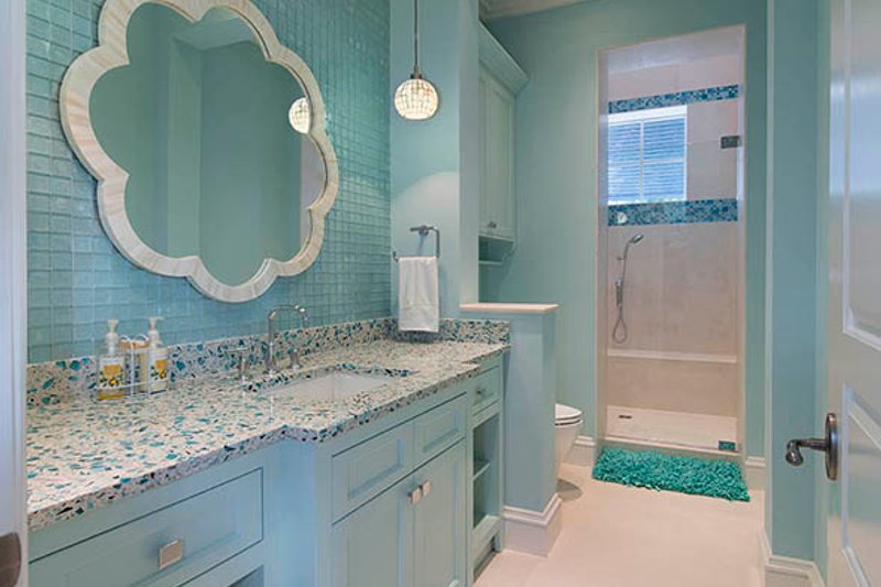 House Blueprint - Interior - Bathroom 1 for Country House Plan #1017-157 - 4 bed, 6.5 bath