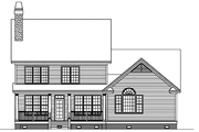 Country Style House Plan - 3 Beds 2.5 Baths 1918 Sq/Ft Plan #929-552 
