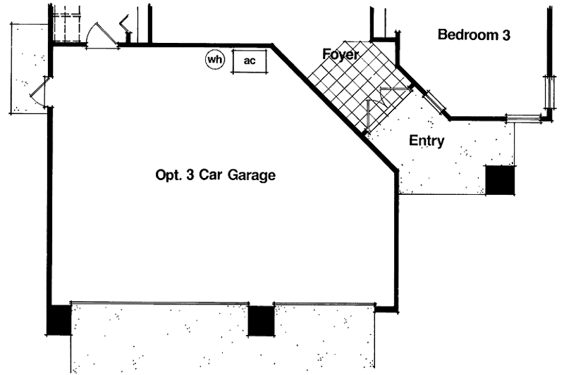 Home Plan - Floor Plan - Other Floor for Mediterranean House Plan #417-482 - 4 bed, 2 bath
