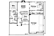 Traditional Style House Plan - 4 Beds 3.5 Baths 2495 Sq/Ft Plan #20-2126 