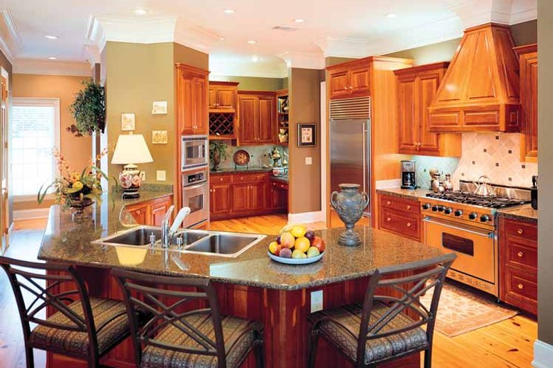 Dream House Plan - Interior - Kitchen for Classical House Plan #45-413 - 4 bed, 4 bath