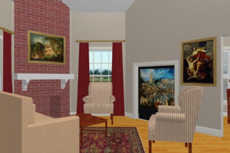 Home Plan - Photo for Southern House Plan #56-177 - 3 bed, 2.5 bath