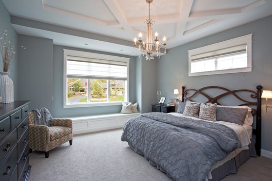 Interior - Master Bedroom for Traditional House Plan #928-271 - 4 bed, 3.5 bath
