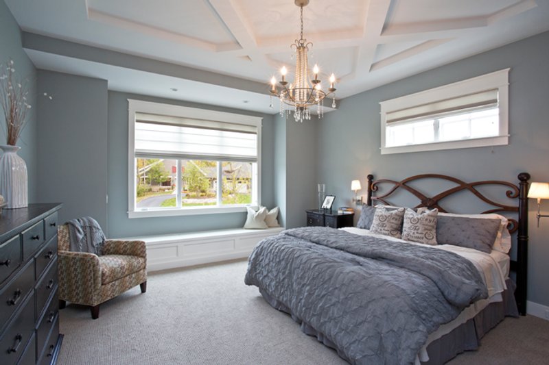 Architectural House Design - Interior - Master Bedroom for Traditional House Plan #928-271 - 4 bed, 3.5 bath