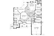 Traditional Style House Plan - 4 Beds 3 Baths 2224 Sq/Ft Plan #417-216 