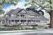 Victorian Style House Plan - 5 Beds 4 Baths 6903 Sq/Ft Plan #17-2099 