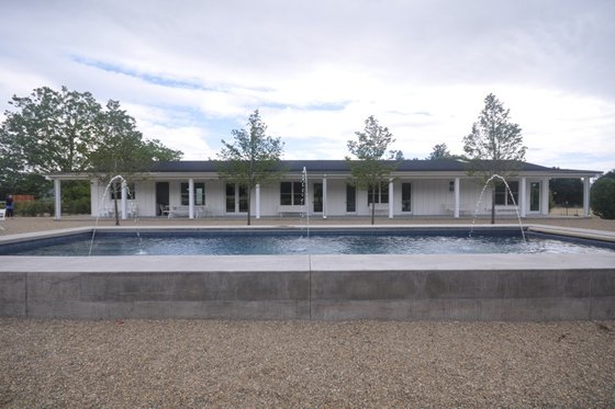 Exterior - Other Elevation for Ranch House Plan #508-1 - 2 bed, 2 bath