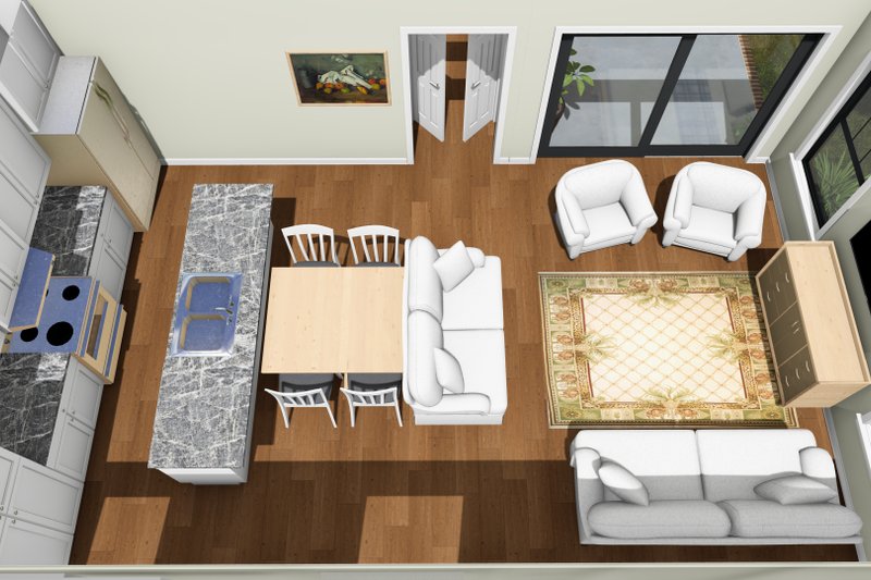 House Blueprint - Interior - Other for Cottage House Plan #513-2498 - 5 bed, 3 bath