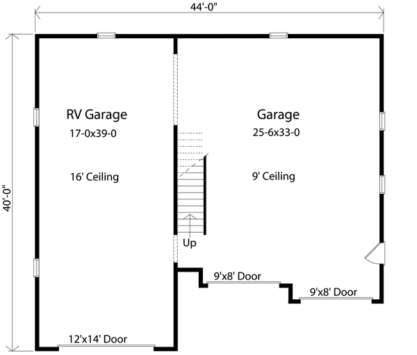 Traditional Floor Plan - Main Floor Plan #22-430