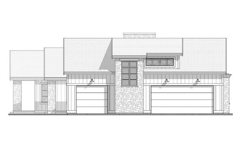 Dream House Plan - Exterior - Other Elevation for Farmhouse House Plan #1086-22 - 4 bed, 4.5 bath