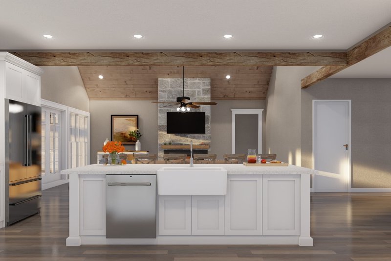 Dream House Plan - Interior - Kitchen 1 for Farmhouse House Plan #923-371 - 4 bed, 2.5 bath