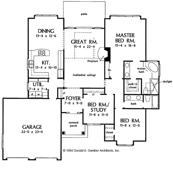 Home Plan - Mediterranean Floor Plan - Main Floor Plan #929-182
