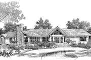 Ranch Style House Plan - 3 Beds 2 Baths 1842 Sq/Ft Plan #929-455 