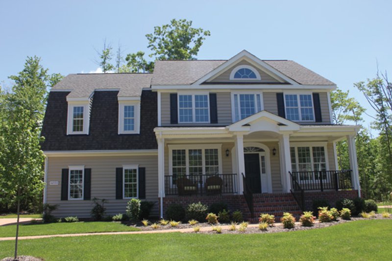 Dream House Plan - Colonial Exterior - Front Elevation Plan #927-783
