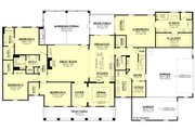 Country Style House Plan - 4 Beds 3.5 Baths 3194 Sq/Ft Plan #430-135 