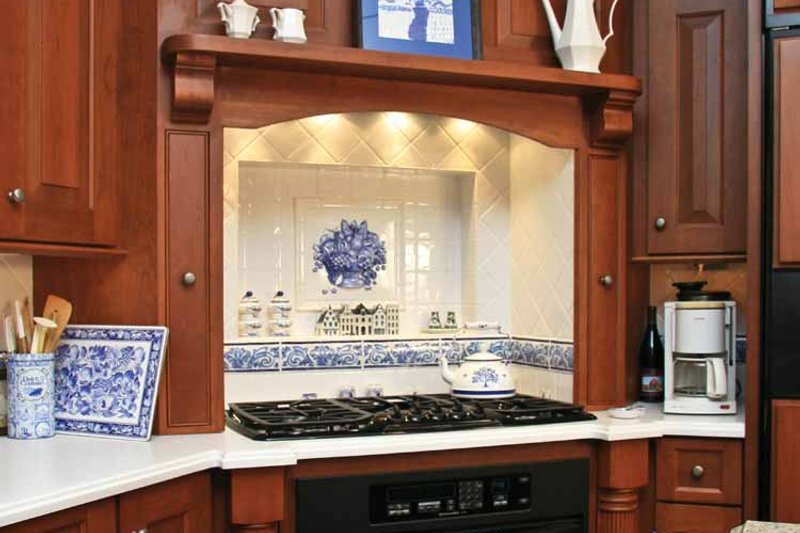 Home Plan - Interior - Kitchen 2 for Tudor House Plan #928-27 - 4 bed, 3.5 bath