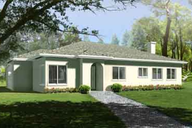 House Plan Design - Ranch Exterior - Front Elevation Plan #1-1272