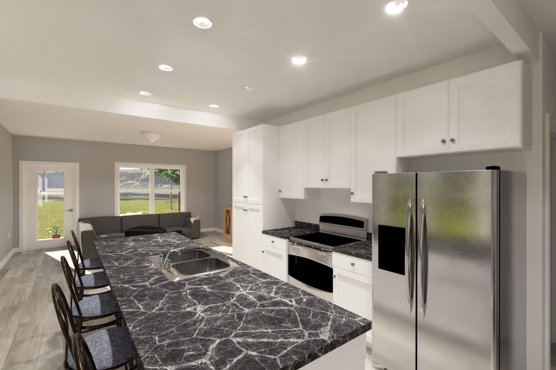 Home Plan - Interior - Kitchen 1 for Traditional House Plan #513-2413 - 8 bed, 6 bath